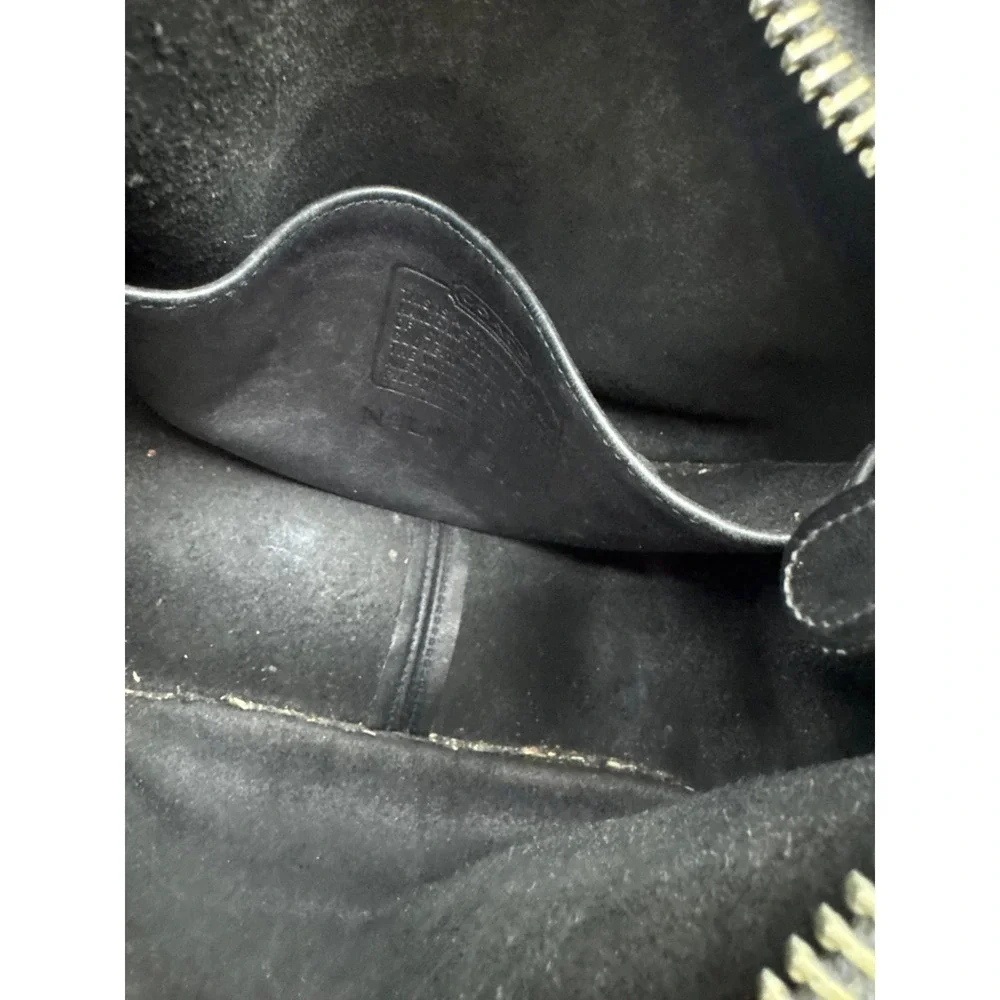 Vintage Coach Janice Ricardi-Desantos Legacy Leather Crossbody‎ Bag Black 9950